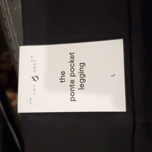 Nwt ponte pocket legging lou & grey the loft